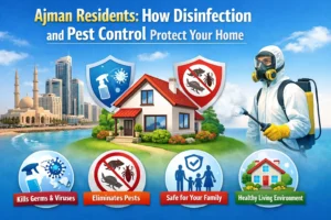 Ajman Residents: How Disinfection and Pest Control Protect Your Home